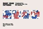 Handprint Forms Graphic Pack, a Decorative Illustration by kavoon (Thumbnail 9 of 10)