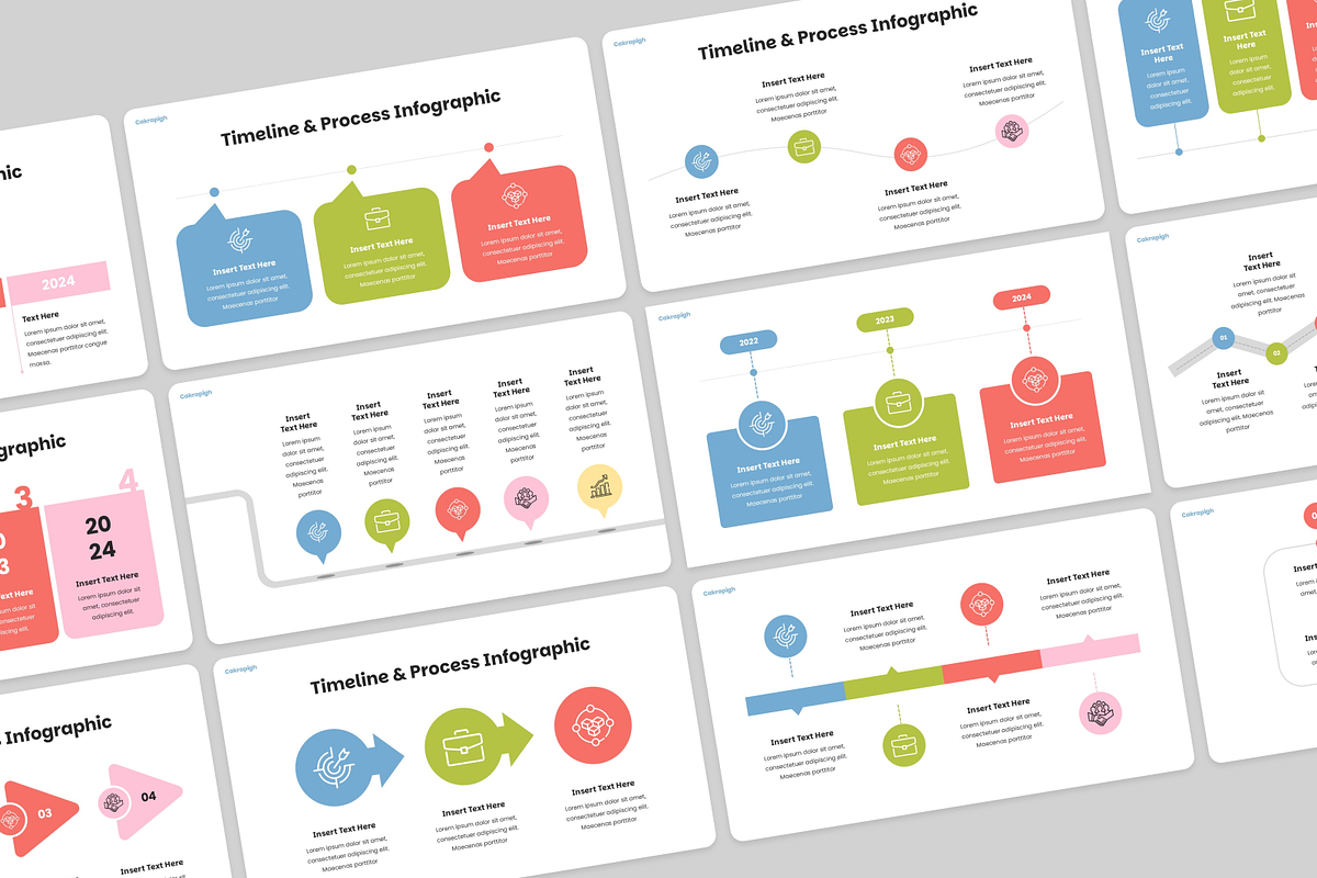 Process Infographic Google Slides, a Presentation Template by Annora Studio (Photo 3 of 5)