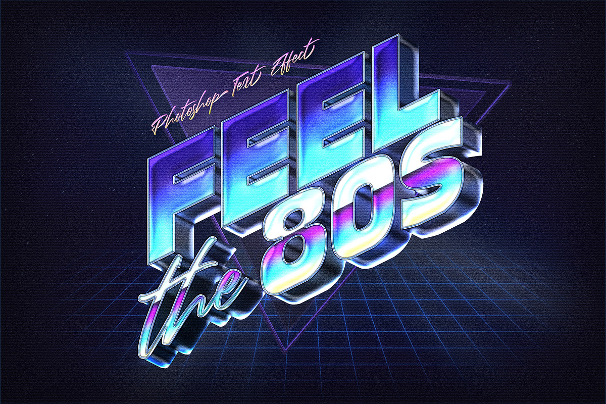 80s Retro Nostalgia Text Effects, a Layer Style Add-On by Andrew Skoch Design (Photo 5 of 14)