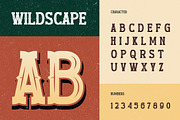 Wildscape Vintage Western Serif Font, a Slab Serif Font by Vadovastd (Thumbnail 2 of 7)