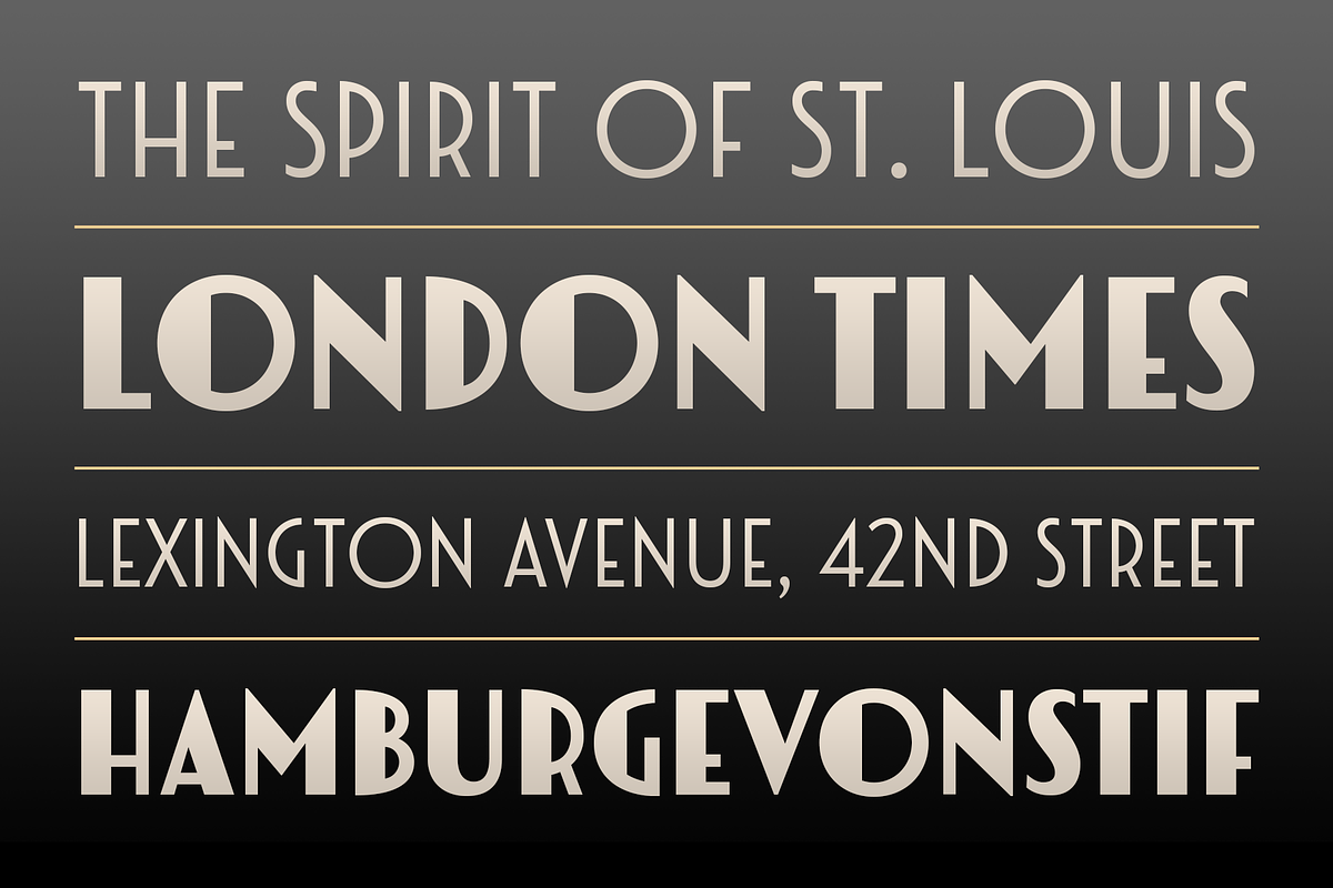 Luks Deco, a Sans Serif Font by Nasir Udin (Photo 8 of 13)