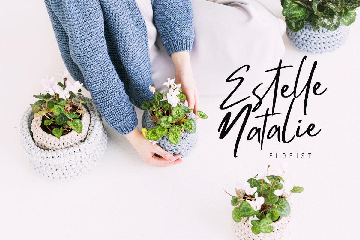 Mistrully Brush Business Font preview 5