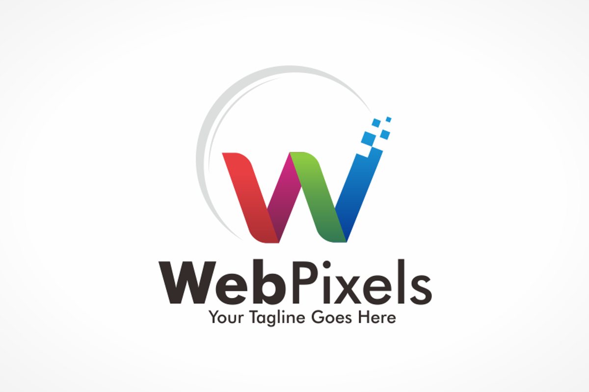 Web Pixels | Logo Template, a Branding & Logo Template by REDVY CREATIVE