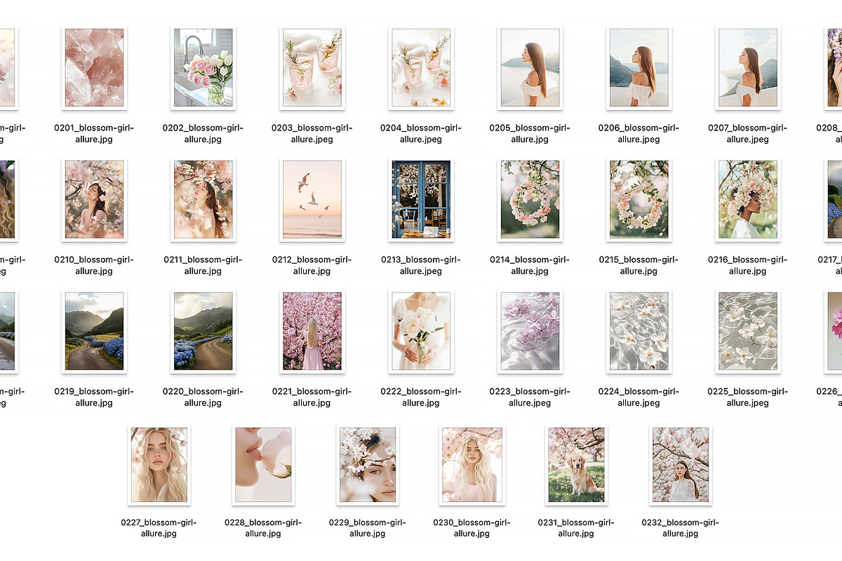 230 Spring Stock Photos Blossom girl, a Beauty & Fashion Photo by Allure Art (Photo 39 of 39)