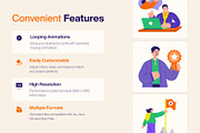 Animated Success Illustration Set, a Person Illustration by Brickclay (Thumbnail 2 of 5)