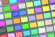 Vibrant Folder Icons (82 Icons), an Object Graphic by alpercakici (Thumbnail 2 of 3)