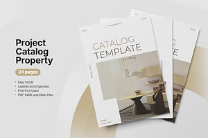 Project Catalog Property Template, a Brochure Template by TMint Play