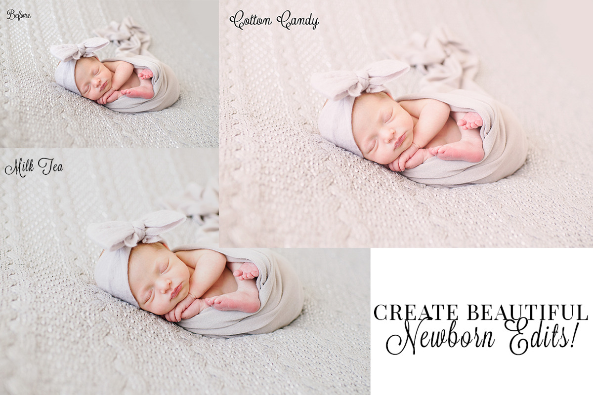 Newborn Photoshop Actions- PS & PSE, an Action Add-On by ElyanaIvette (Photo 10 of 13)