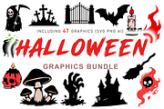 Halloween Graphics Bundle, an Object Graphic by Yoga Letter (Thumbnail 3 of 3)