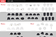 Vector Clothing Mockups Pro, a Hat Mockup by PrePress Toolkit (Thumbnail 4 of 4)