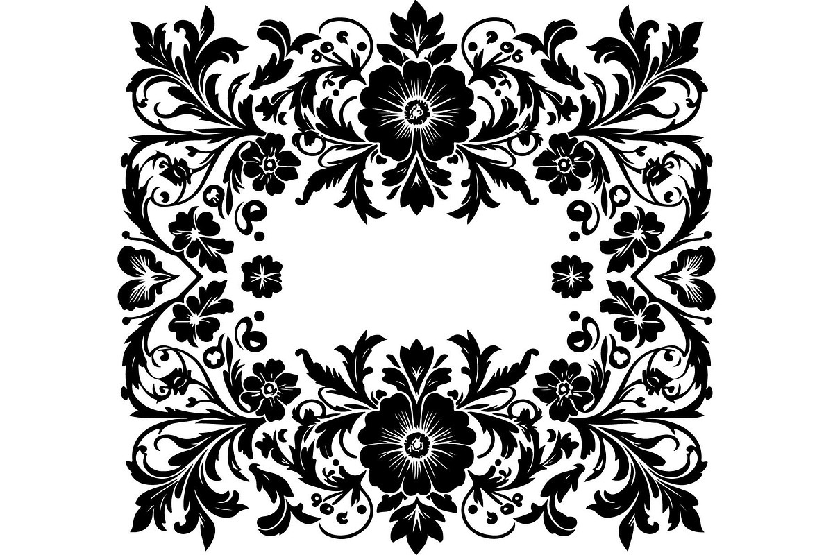 Elegant Baroque Frame Designs, an Object Graphic by jahid234 (Photo 8 of 13)