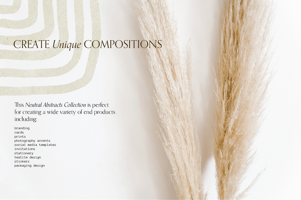 Midcentury Modern Neutral Abstracts, an Illustration by Ines Beatriz (Photo 5 of 10)