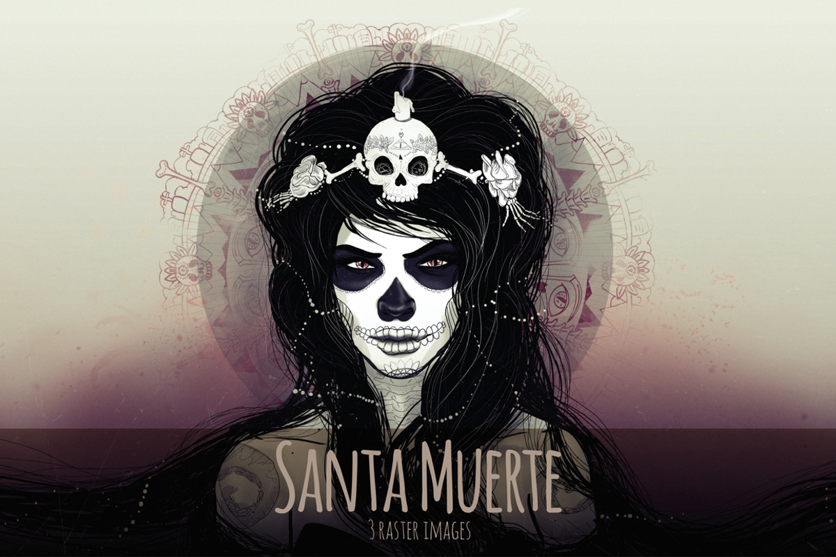 Santa Muerte, an Illustration by adi katz (Photo 1 of 2)
