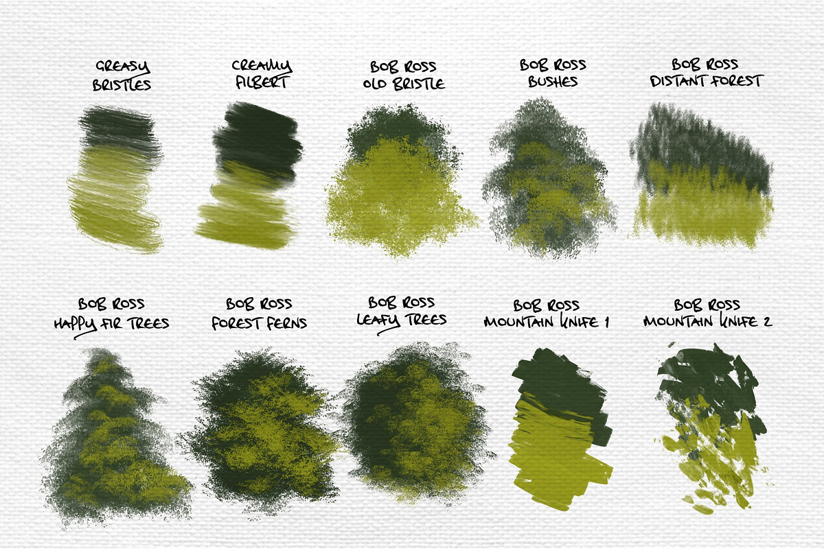 Oil Painter Artist Set for Procreate, a Brush Add-On by SketchWerx (Photo 12 of 21)