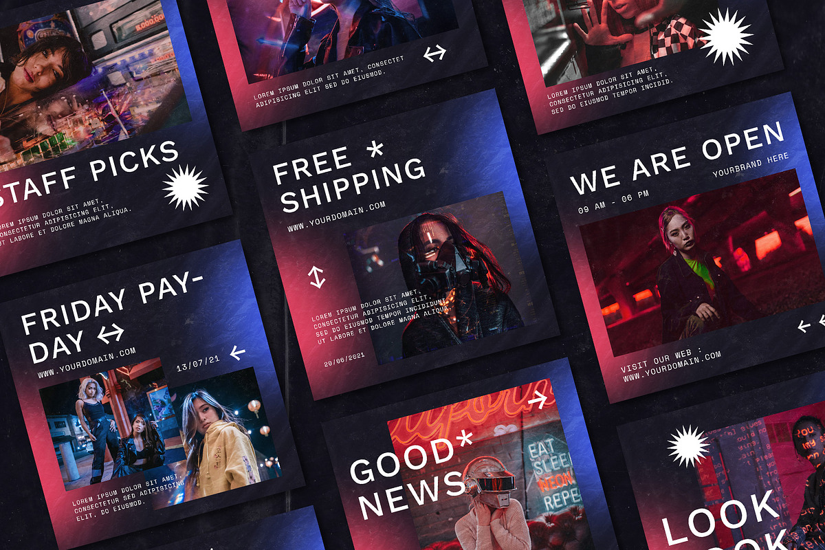 Radiant - Instagram Templates, a Social Media Template by Rakyu (Photo 5 of 7)