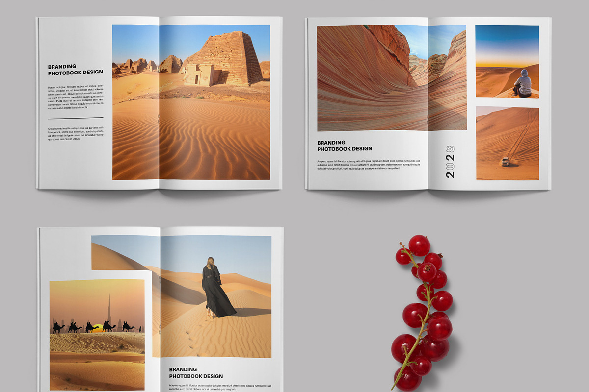 Photo Book Design Template Layout, a Magazine Template by ContestDesign (Photo 3 of 3)