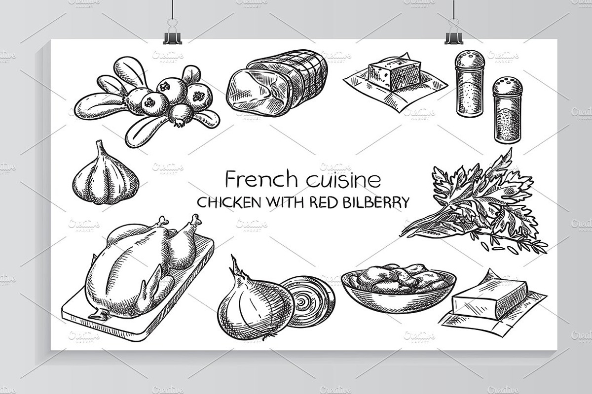 French cusine., a Food Illustration by © Fisher Photostudio (Photo 5 of 7)