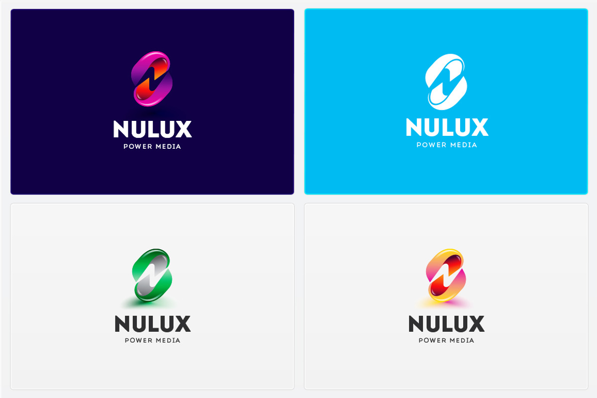 Nulux - Logo Template, a Branding & Logo Template by DynamikMedia (Photo 2 of 5)