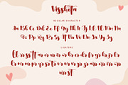 Vissheta, a Script Font by Stefani Letter (Thumbnail 5 of 7)
