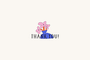 Flowery / Graphics & patterns, a Decorative Illustration by by Margo (Thumbnail 9 of 9)