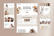 PetPals - Pet Care Website, an UI Kit Template by peterdraw (Thumbnail 2 of 5)