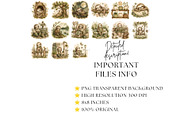 Sloth PNG Clipart Sticker Pack, an Animal Illustration by Nicole Branger Art (Thumbnail 11 of 11)