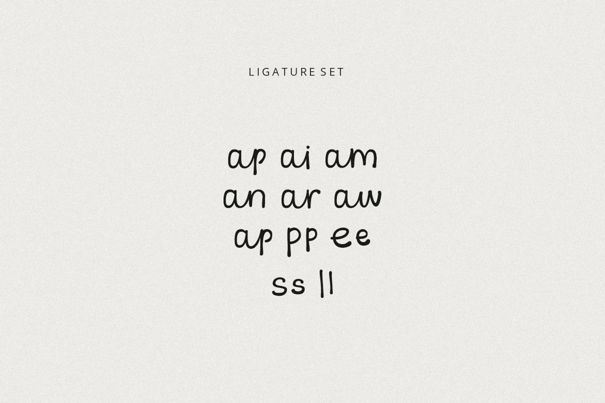 Happiest a Cute Handwritten Font, a Handwritten Font by Burhan Afif (Photo 9 of 10)