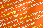 Roffene - Retro Serif Style Font, a Serif Font by PuriCreative (Thumbnail 3 of 10)