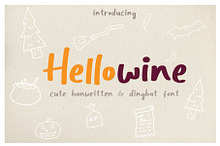 Hellowine - Cute Handwritten Font