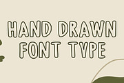 DANTE Outline Font, a Handwritten Font by Fourteen Letter (Thumbnail 2 of 6)