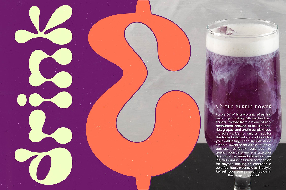 Funky Motion - Groovy Display Font, a Serif Font by timelesstype.co (Photo 10 of 20)