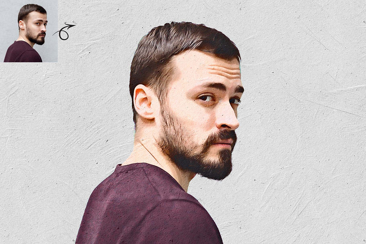Portraiture Oil Paint Action, an Action Add-On by MRI STUDIO (Photo 10 of 10)