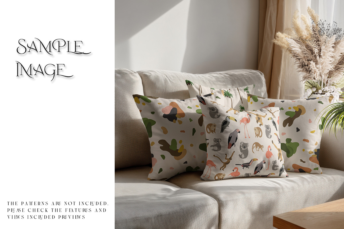 Throw Pillows with Smart Objects, a Product Mockup by mock-ups (Photo 16 of 16)
