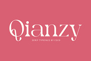 Qianzy – Elegant Font, a Serif Font by Craft Supply Co. (Thumbnail 1 of 8)