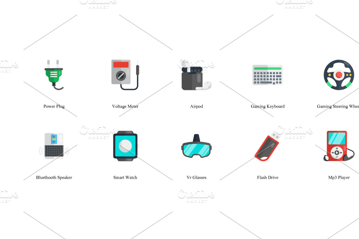 Computer Hardware Flat icons, an Icon by Vector Squad (Photo 8 of 8)