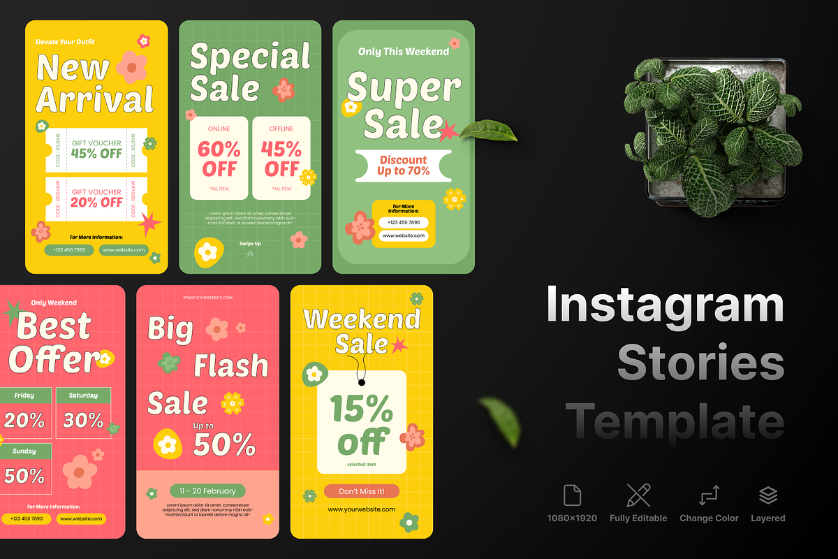 Weekend Sale Instagram Story, a Social Media Template by Annora Studio (Photo 2 of 3)