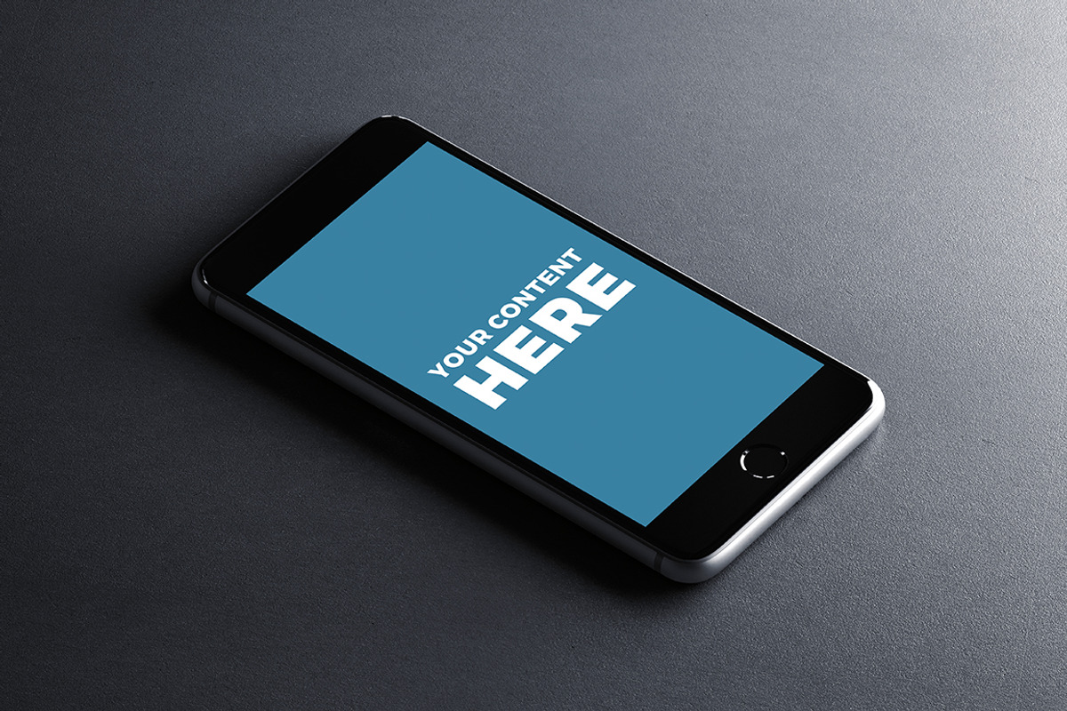 7 PSD Mock-ups, an iPhone Mockup by Egor Shkolnikov (Photo 7 of 7)