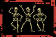 Skeleton Character Creator Kit, a Branding & Logo Template by Mutant Lagoon (Thumbnail 8 of 12)