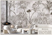 Tropical mural, a Wallpaper Graphic by Natalia0307 (Thumbnail 6 of 15)