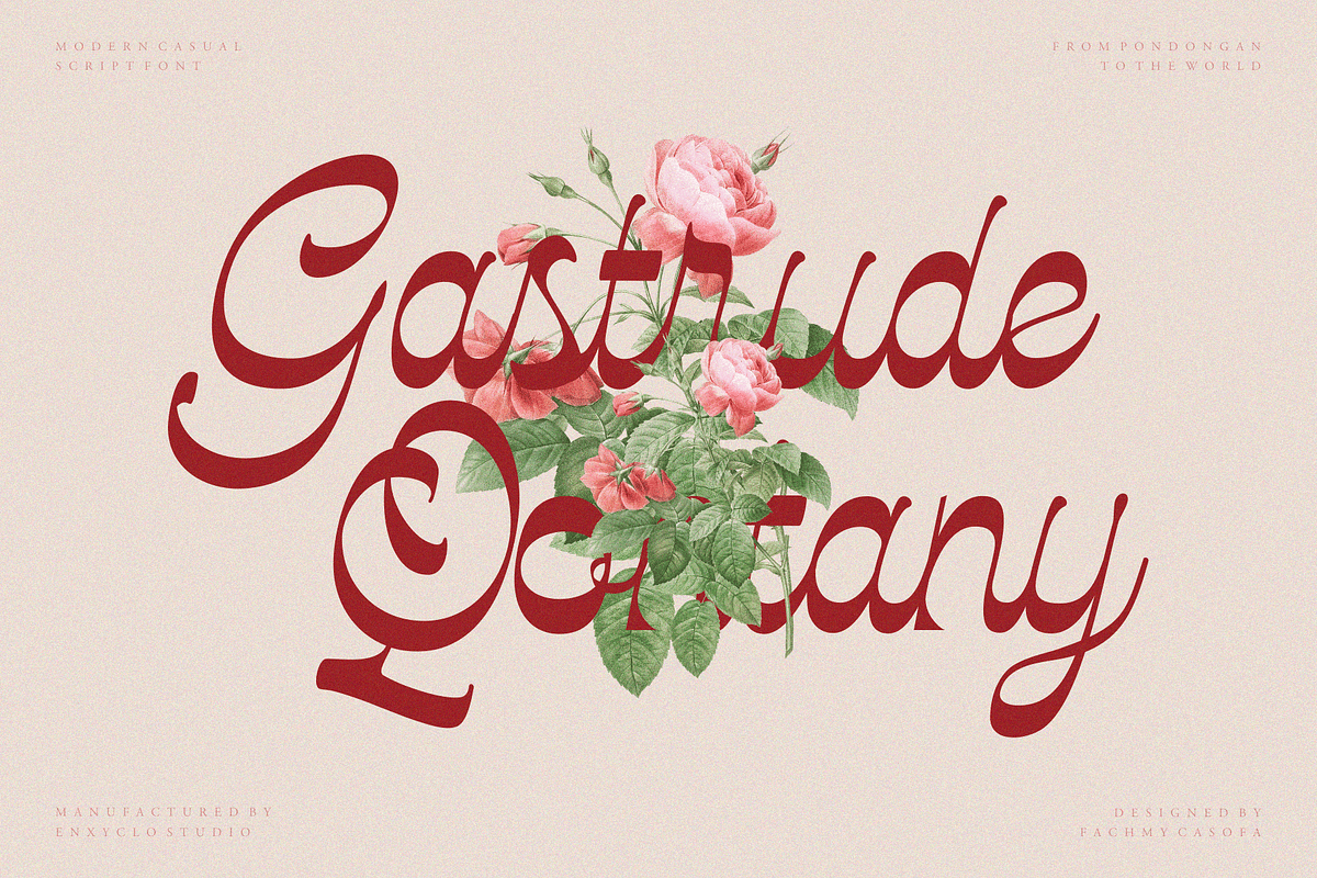 NCL Kisgade — Luxury Font, a Script Font by Enxyclo Studio (Photo 10 of 20)
