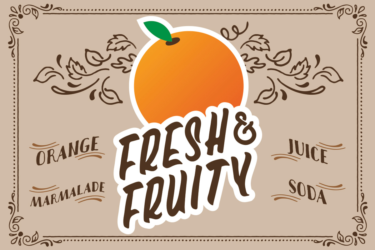 Fried Chicken Typeface preview 6