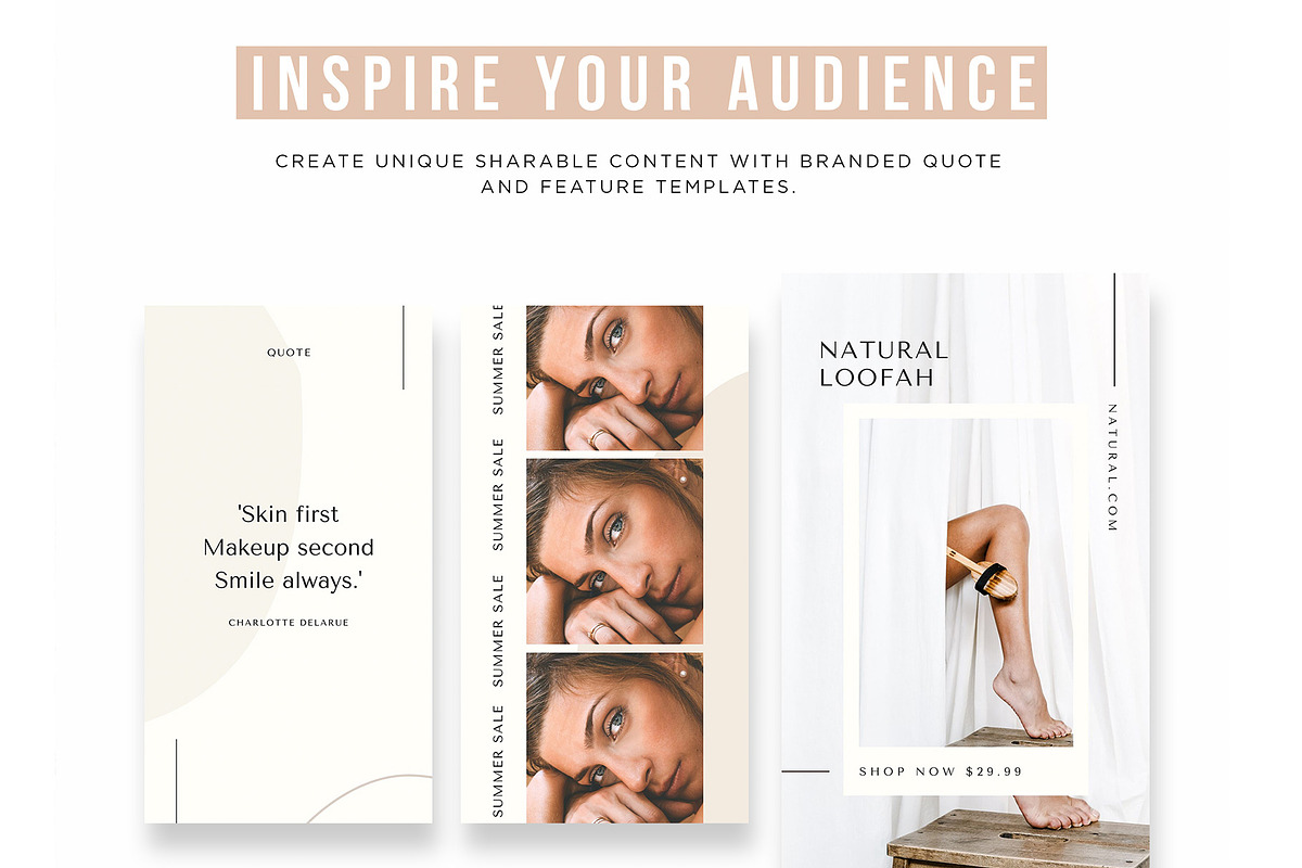 Natural Instagram Story Posts, a Social Media Template by Cultive Creative (Photo 7 of 9)