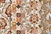 Earthy Tones Digital Paper Pack, a Pattern Graphic by Maishop (Thumbnail 2 of 4)