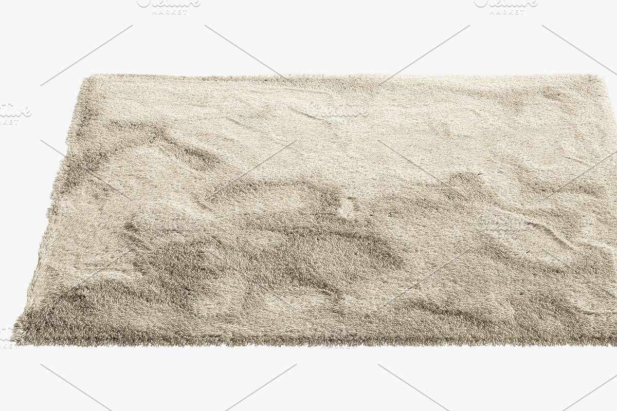 nuLoom Shaggy Area Rug (4 colors), a Furniture 3D Model by 3dmitruk (Photo 8 of 18)