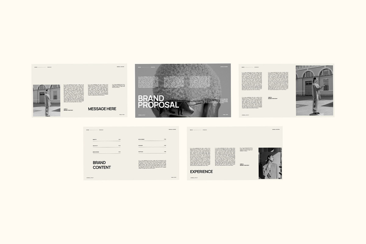 MAHA - Brand Strategy Powerpoint, a Presentation Template by studiobasic (Photo 3 of 7)