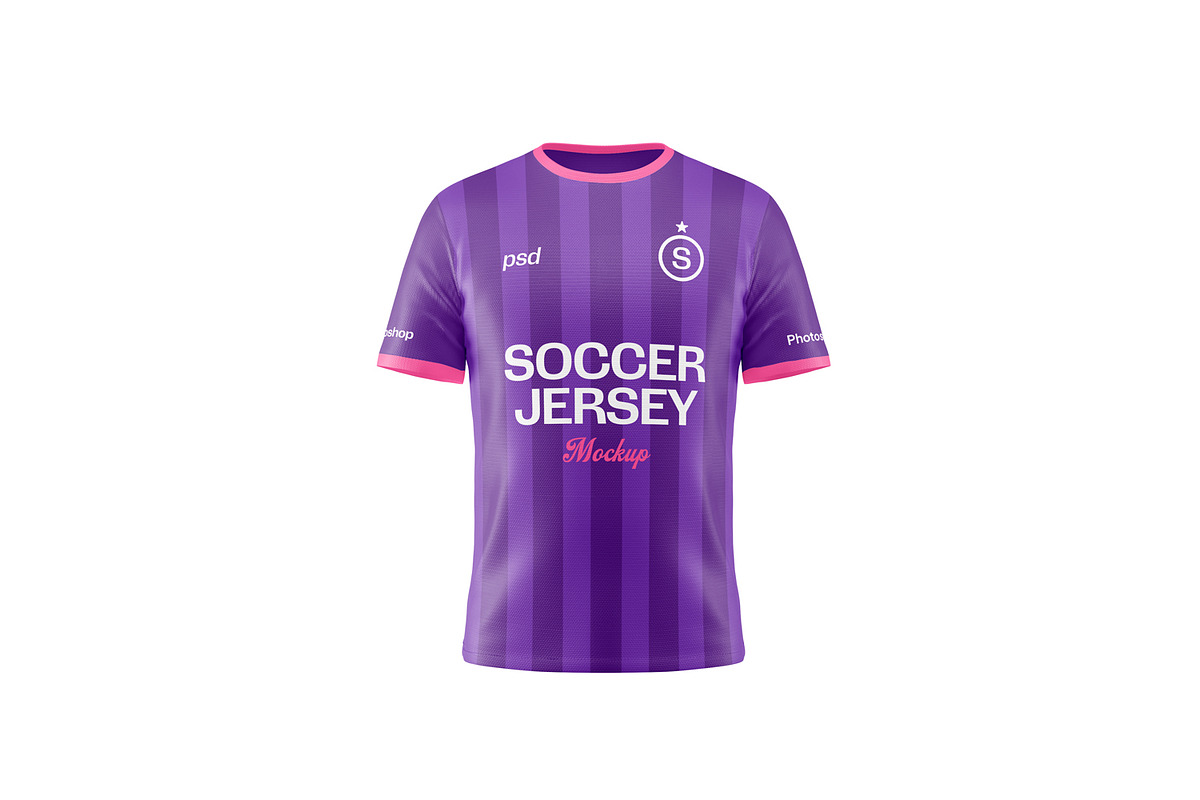 Soccer Jersey Mockups, a Shirt Mockup by artimasa (Photo 2 of 5)
