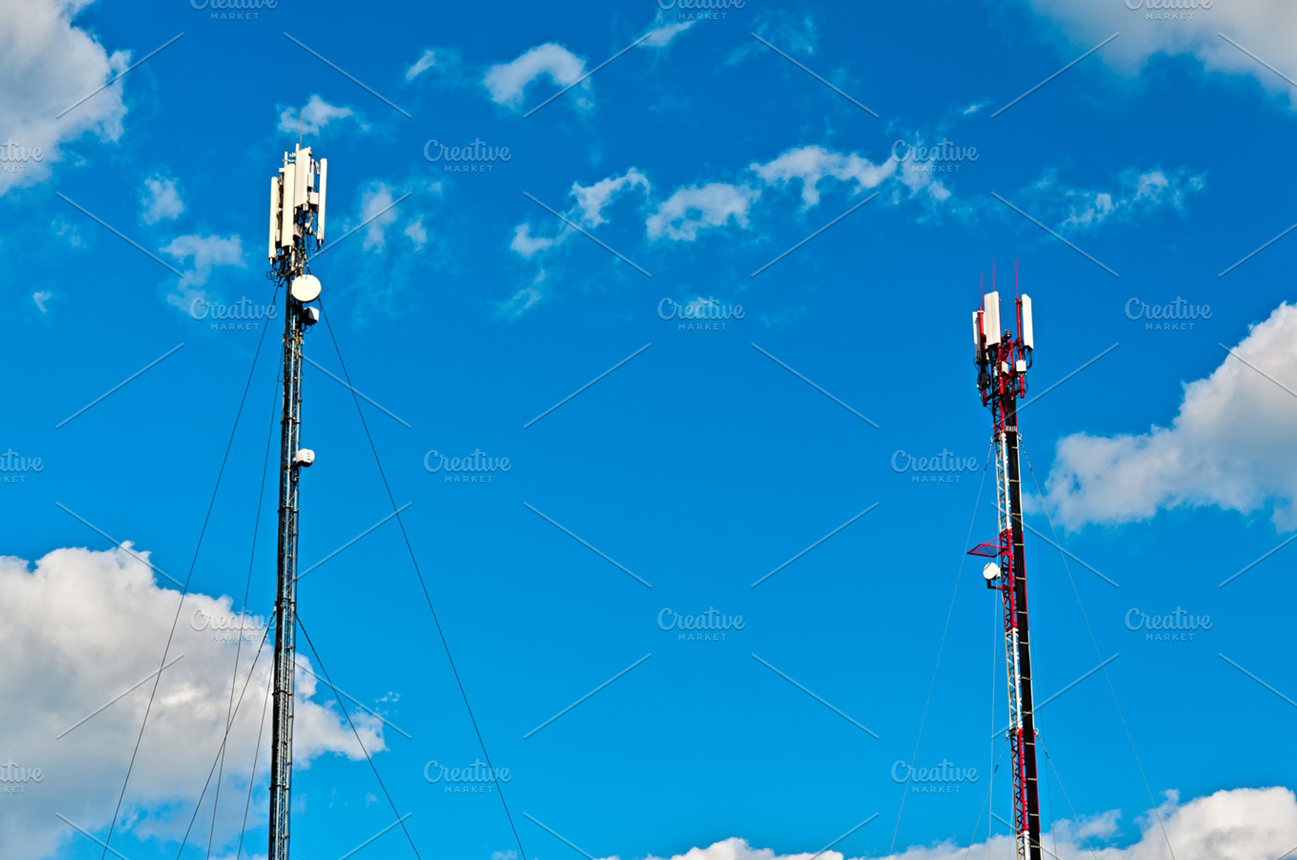 Two Cell Towers