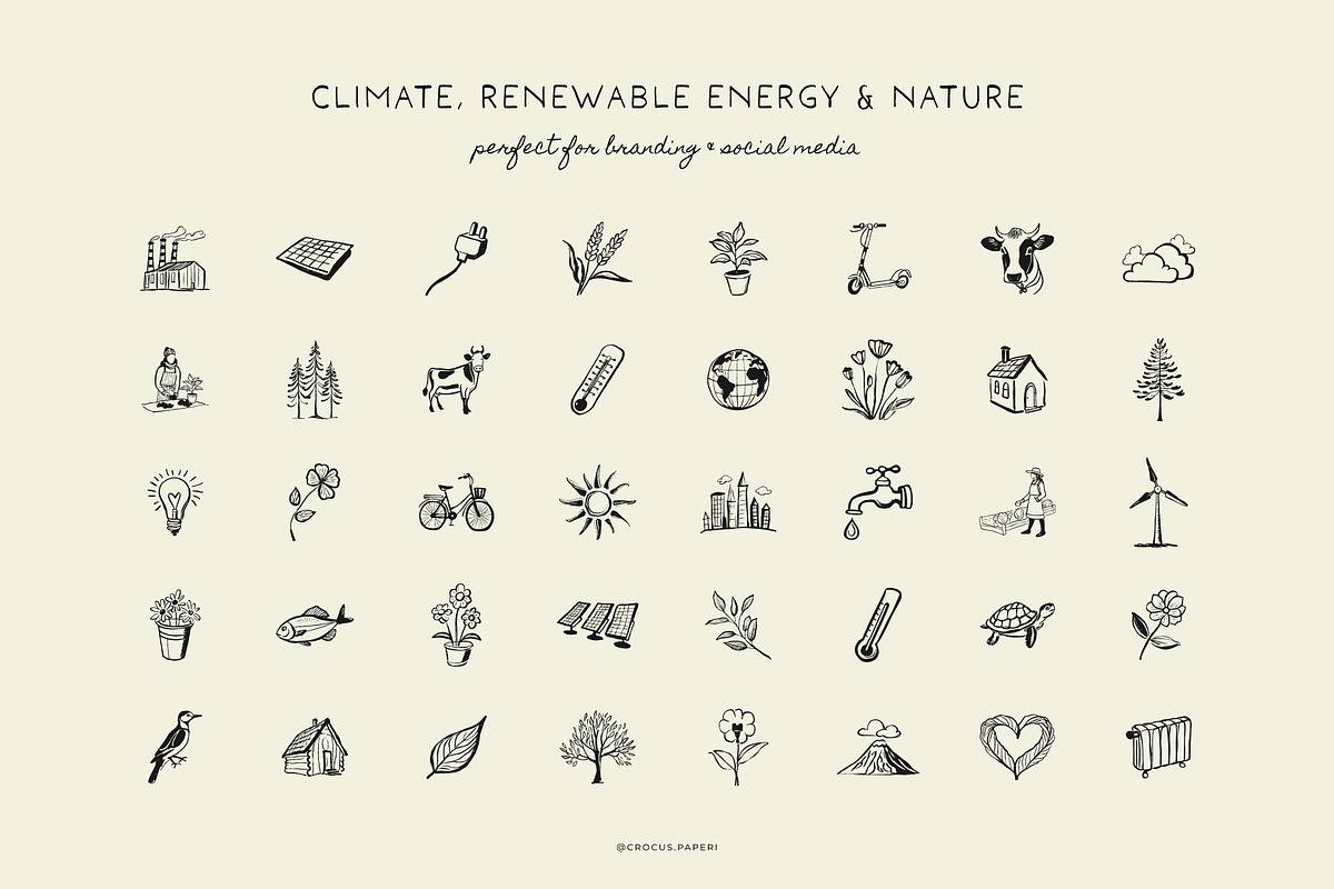 ECO LIVING & RECYCLING illustrations, a Decorative Illustration by Crocus Paperi (Photo 2 of 4)