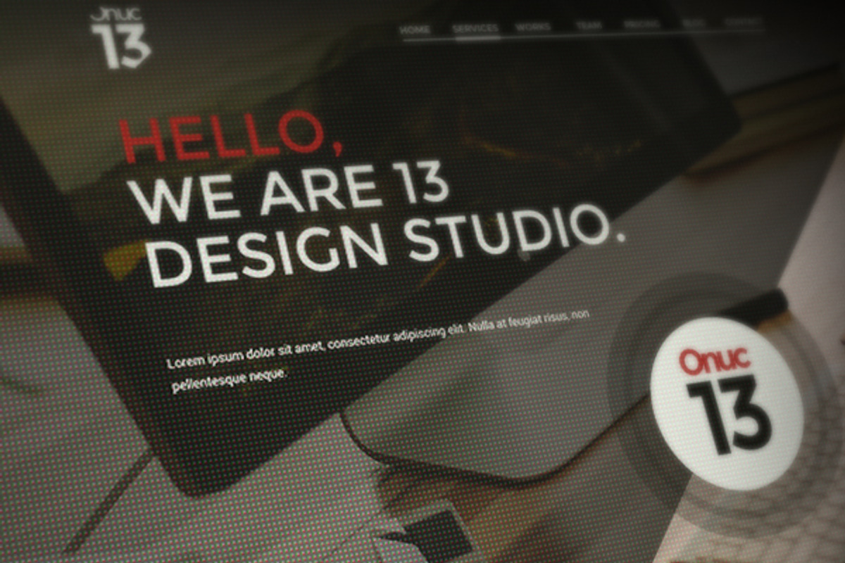 Onuc - Creative personal Template, a Websites & App Template by Miira (Photo 1 of 2)