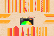 Double Color Brushes for Procreate, a Brush Add-On by byMariZen (Thumbnail 2 of 5)